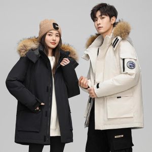 Parki | Puchowa Parka Arctic Raccoon  – Kobieta Parki Kobieta